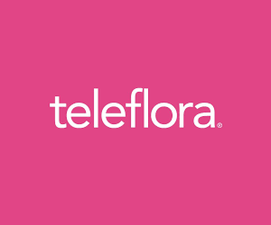 teleflora affiliate program square logo, teleflora, teleflora logo