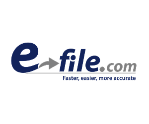 e-file.com logo, e-file tax services, e-file.com affiliate program